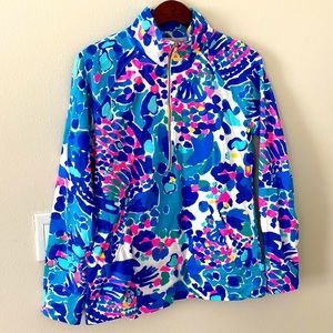 Lilly Pulitzer Half Zip Sweatshirt